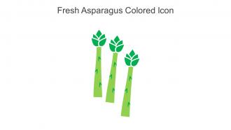Fresh Asparagus Colored Icon In Powerpoint Pptx Png And Editable Eps Format