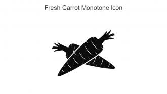 Fresh Carrot Monotone Icon In Powerpoint Pptx Png And Editable Eps Format