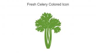 Fresh Celery Colored Icon In Powerpoint Pptx Png And Editable Eps Format