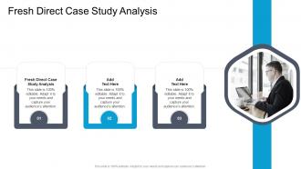 Fresh Direct Case Study Analysis In Powerpoint And Google Slides Cpb