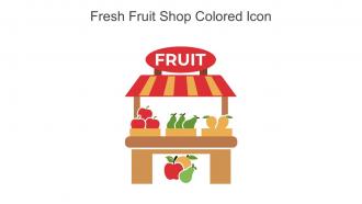 Fresh Fruit Shop Colored Icon In Powerpoint Pptx Png And Editable Eps Format