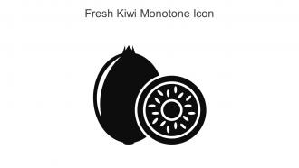 Fresh Kiwi Monotone Icon In Powerpoint Pptx Png And Editable Eps Format