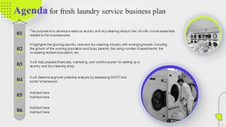 Fresh Laundry Service Business Plan Powerpoint Presentation Slides Visual Editable