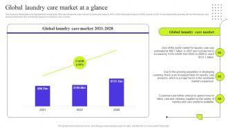 Fresh Laundry Service Global Laundry Care Market At A Glance BP SS