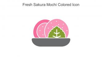 Fresh Sakura Mochi Colored Icon In Powerpoint Pptx Png And Editable Eps Format