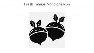 Fresh Turnips Monotone Icon In Powerpoint Pptx Png And Editable Eps Format