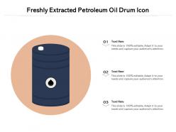 Freshly Extracted Petroleum Oil Drum Icon