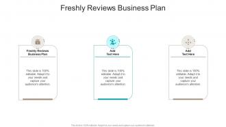 Freshly Reviews Business Plan In Powerpoint And Google Slides Cpb