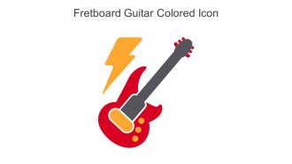Fretboard Guitar Colored Icon In Powerpoint Pptx Png And Editable Eps Format