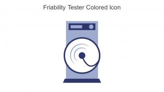 Friability Tester Colored Icon In Powerpoint Pptx Png And Editable Eps Format