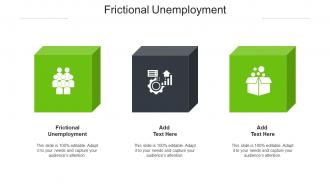 Frictional Unemployment Ppt Powerpoint Presentation Styles Slides Cpb