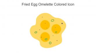 Fried Egg Omelette Colored Icon In Powerpoint Pptx Png And Editable Eps Format