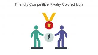 Friendly Competitive Rivalry Colored Icon In Powerpoint Pptx Png And Editable Eps Format