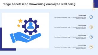 Fringe Benefit Icon Showcasing Employee Well Being