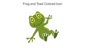 Frog And Toad Colored Icon In Powerpoint Pptx Png And Editable Eps Format