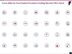 Front series b investor funding elevator pitch deck ppt template