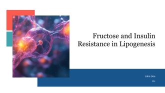 Fructose And Insulin Resistance In Lipogenesis PPT Structure AT