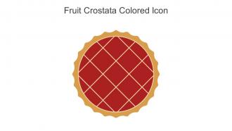 Fruit Crostata Colored Icon In Powerpoint Pptx Png And Editable Eps Format