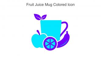 Fruit Juice Mug Colored Icon In Powerpoint Pptx Png And Editable Eps Format