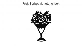 Fruit Sorbet Monotone Icon In Powerpoint Pptx Png And Editable Eps Format