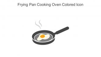 Frying Pan Cooking Oven Colored Icon In Powerpoint Pptx Png And Editable Eps Format