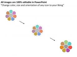 38336907 style circular hub-spoke 7 piece powerpoint presentation diagram infographic slide