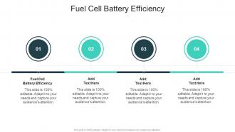 Fuel Cell Battery Efficiency In Powerpoint And Google Slides Cpb