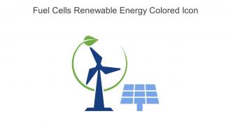 Fuel Cells Renewable Energy Colored Icon In Powerpoint Pptx Png And Editable Eps Format