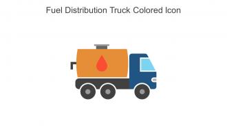 Fuel Distribution Truck Colored Icon In Powerpoint Pptx Png And Editable Eps Format