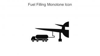 Fuel Filling Monotone Icon In Powerpoint Pptx Png And Editable Eps Format