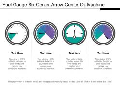 Fuel Gauge Six Center Arrow Center Oil Machine 1