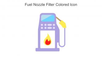 Fuel Nozzle Filter Colored Icon In Powerpoint Pptx Png And Editable Eps Format