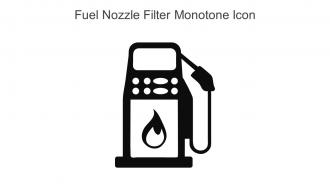 Fuel Nozzle Filter Monotone Icon In Powerpoint Pptx Png And Editable Eps Format