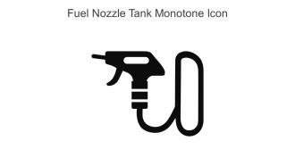 Fuel Nozzle Tank Monotone Icon In Powerpoint Pptx Png And Editable Eps Format