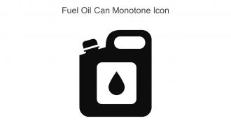 Fuel Oil Can Monotone Icon In Powerpoint Pptx Png And Editable Eps Format