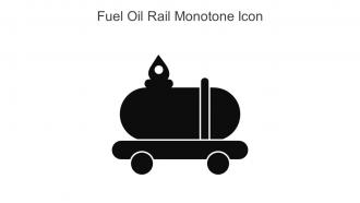 Fuel Oil Rail Monotone Icon In Powerpoint Pptx Png And Editable Eps Format