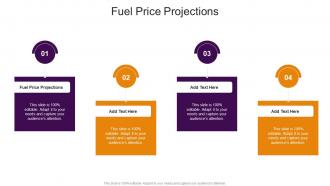 Fuel Price Projections In Powerpoint And Google Slides Cpb
