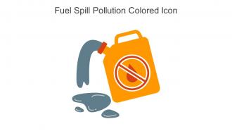 Fuel Spill Pollution Colored Icon In Powerpoint Pptx Png And Editable Eps Format