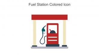Fuel Station Colored Icon In Powerpoint Pptx Png And Editable Eps Format