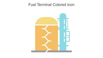 Fuel Terminal Colored Icon In Powerpoint Pptx Png And Editable Eps Format