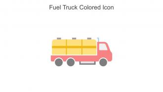 Fuel Truck Colored Icon In Powerpoint Pptx Png And Editable Eps Format