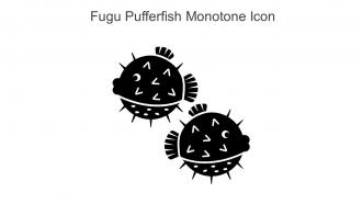 Fugu Pufferfish Monotone Icon In Powerpoint Pptx Png And Editable Eps Format