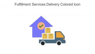 Fulfillment Services Delivery Colored Icon In Powerpoint Pptx Png And Editable Eps Format