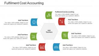 Fulfilment Cost Accounting Ppt Powerpoint Presentation Professional Icon Cpb