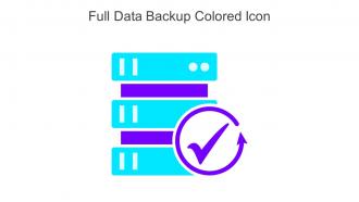 Full Data Backup Colored Icon In Powerpoint Pptx Png And Editable Eps Format