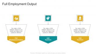 Full Employment Output In Powerpoint And Google Slides Cpb