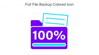 Full File Backup Colored Icon In Powerpoint Pptx Png And Editable Eps Format