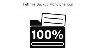 Full File Backup Monotone Icon In Powerpoint Pptx Png And Editable Eps Format