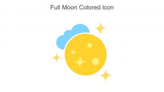 Full Moon Colored Icon In Powerpoint Pptx Png And Editable Eps Format