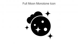 Full Moon Monotone Icon In Powerpoint Pptx Png And Editable Eps Format
